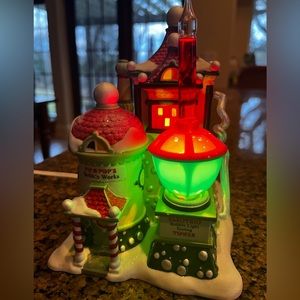 Department 56 North Pole Village Pip and Pop’s Bubble Works